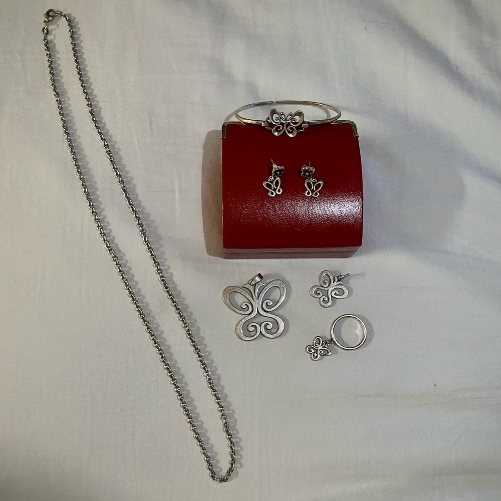 James Avery butterfly set.